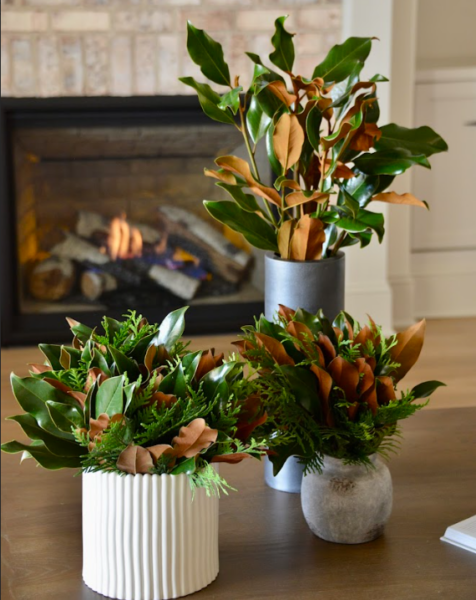 Emerald Lace Mini Bouquets (set of 8)