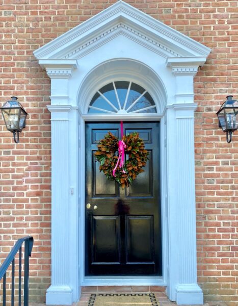 Weston Farms Magnolia Heart Wreath