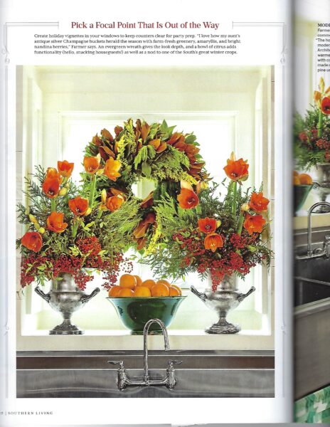 High Point Tapestry 22" Wreath