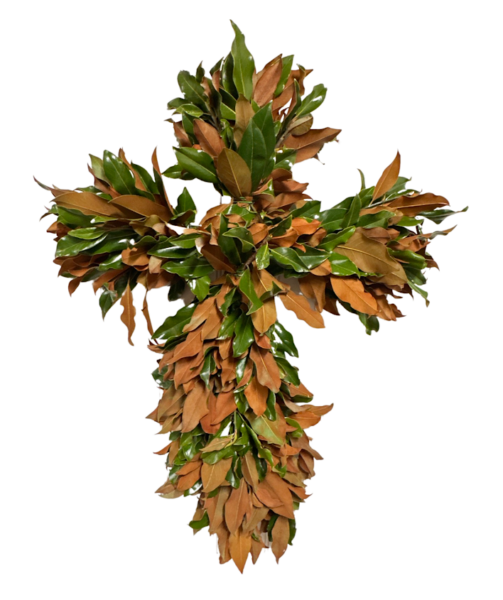 Magnolia Cross Wreath
