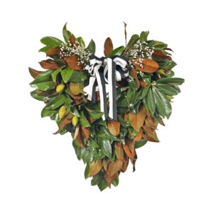 Buds & Baby's Breath Magnolia Wreath