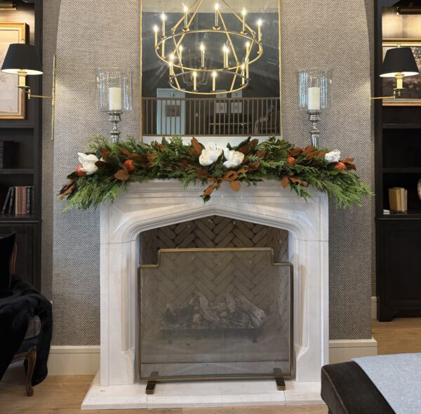 L. Thistle Interiors & Weston Farms Mantel